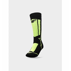 Dětské lyžařské ponožky BOY'S SKI SOCKS JSOMN001 33-35 FW21 - 4F