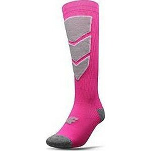 Dámské lyžařské ponožky 4F H4Z21-SODN001 růžové 39-42