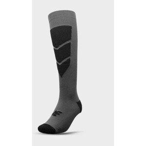 Pánské lyžařské ponožky 4F H4Z21-SOMN001 tmavě šedé 43-46