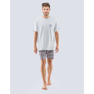 Pánské pyžamo Gino šedé (79110) XL