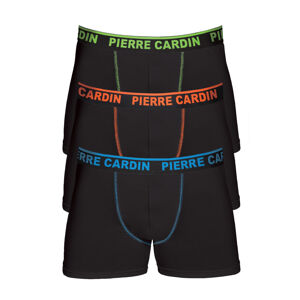 Pánské boxerky Pierre Cardin PCMC3 FLUO černá l