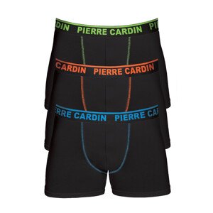 Pánské boxerky Pierre Cardin PCMC3 FLUO černá m