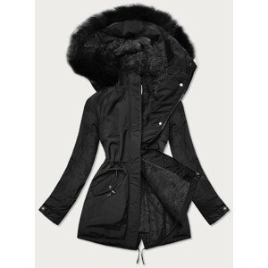 Černá dámská zimní bunda (W559) černá L (40)