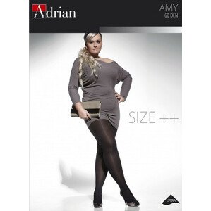 Dámské punčochové kalhoty Adrian Amy Size++ 60 den 7-8 nero/černá 8-4XL