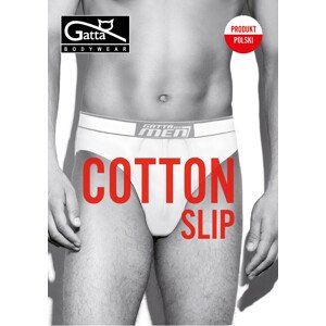 Pánské slipy Gatta Cotton Slip 41547 bílá/bílá