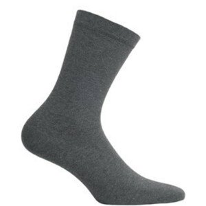 Hladké dámské ponožky PERFECT WOMAN grafit 39-41
