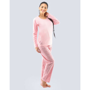 Dámské pyžamo Gina růžové (19123) XL