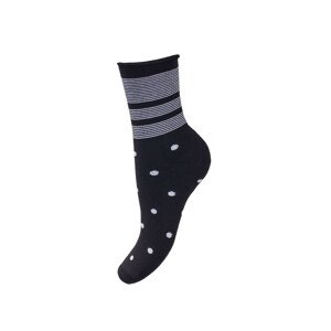 Dámské vzorované ponožky Milena 071 polofroté mix barev - mix designu 38-41