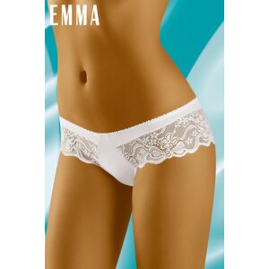 Dámské kalhotky Emma white - WOLBAR Bílá L