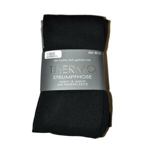 Dámské punčochové kalhoty WiK 89553 Thermo Warm & Weich černá 4XL/52-54