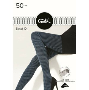 Vzorované dámské punčochové kalhoty SASSI - 10