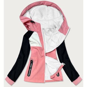 Růžová dámská sportovní softshell bunda (HD184-25) Růžová L (40)