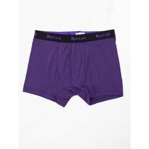 Pánské boxerky 4476 - FPrice tmavě fialová XL