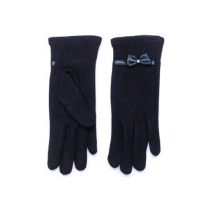 Teplé zimní rukavice pro ženy z úpletu s aplikacemi a s kožešinovou podšívkou. 6,5