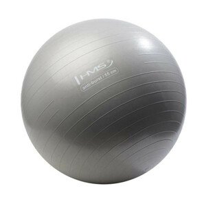 Gymnastický míč Anti-Burst 55 cm, stříbrný