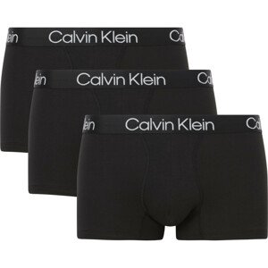 3PACK pánské boxerky Calvin Klein černé (NB2970A-7V1) M
