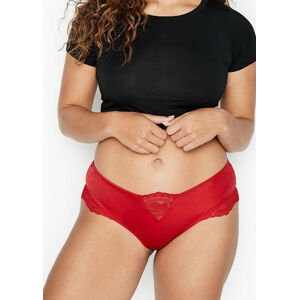 Dámské kalhotky brazilky Victoria's Secret červené (ST 11177301 CC 86Q4) XS