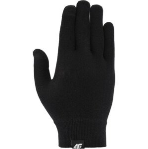 Unisex rukavice 4F H4Z21-REU001 Černé černá L/XL