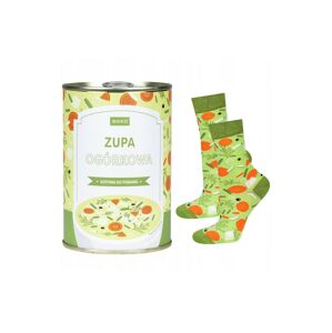 Ponožky Soxo - Okurková polévka zielony 40-45