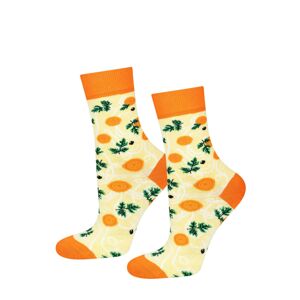 Ponožky Soxo - Kuřecí vývar Žlutá 35-40