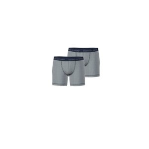 Vamp - Delší pánské boxerky - set 2 ks 13953 - Vamp oxfordská modř l