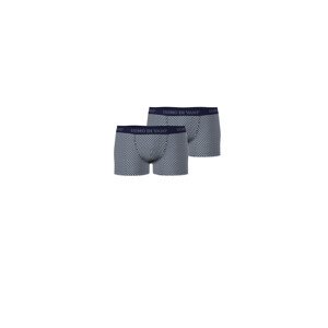 Vamp - Pohodlné pánské boxerky 13951 - Vamp oxfordská modř m