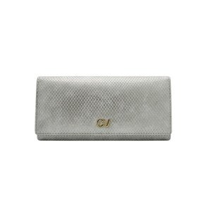 Stříbrná dámská peněženka z ekologické kůže jedna velikost