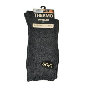 Dámské ponožky WiK 38413 Thermo Softbund jeans ciemny melanż 35-38