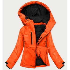 Neonově oranžová dámská ziimní lyžařská bunda (HH012-48) oranžová S (36)