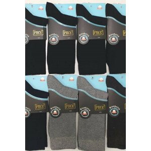 Vzorované ponožky 11004 černá 42-44