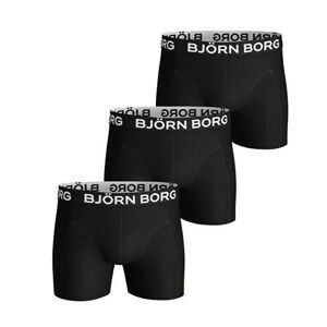3PACK pánské boxerky Bjorn Borg černé (9999-1076-90011) M