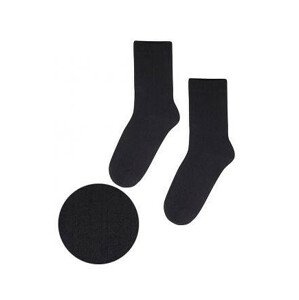 Dámské žakárové ponožky Wola W84.01P černá 36-38