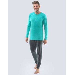 Pánské pyžamo Gino zelené (79115) L