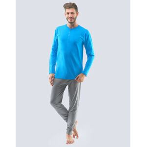 Pánské pyžamo Gino modré (79115) XL