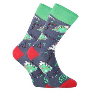 Veselé ponožky Styx vysoké vánoce (H1450) XL