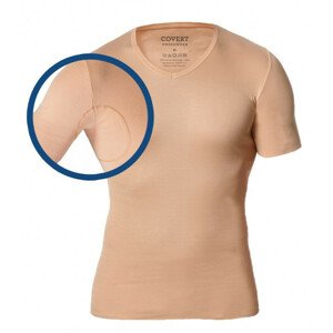Pánské neviditelné tričko Covert béžové (145685-410) XL