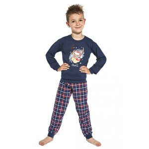 Chlapecké pyžamo 593/113 Reindeer - CORNETTE tmavě modrá 98/104
