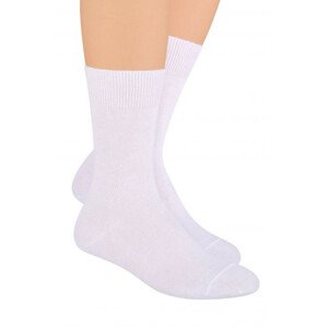 Pánské ponožky 048 white - Steven 44/46