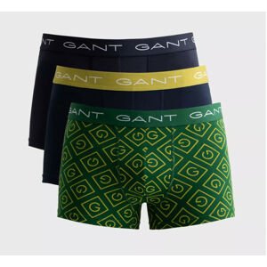3PACK pánské boxerky Gant vícebarevné (902133003-315) M