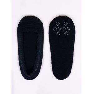 Nízké dámské krajkové ponožky ťapky SKB-35 černá 36-41