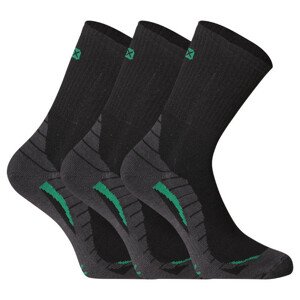 3PACK ponožky VoXX černé (Trim) S