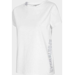 Dámské tričko 4F TSD020 bílé white solid XL