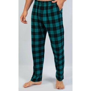 Pánské pyžamové kalhoty David XL benzín