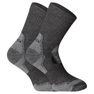 Ponožky VoXX merino tmavě šedé (Stabil) 35-38