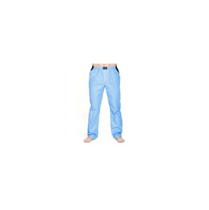 Pánské kalhoty na spaní Emes hvězdy na světle modré (004K) L