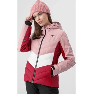 Dámská lyžařská bunda 4F H4Z21-KUDN006 světle růžová L
