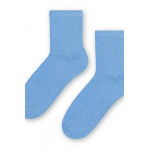 Dámské ponožky 037 light blue - Steven světle modrá 35/37