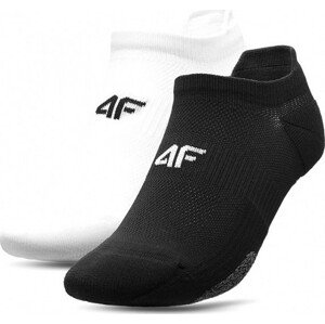 Dámské ponožky 4F H4L21-SOD004 bílé_černé
