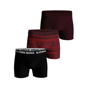 3PACK pánské boxerky Bjorn Borg vícebarevné (10000810-MP009) L