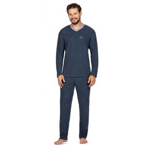 Pánské pyžamo 592  - REGINA světle modrá M